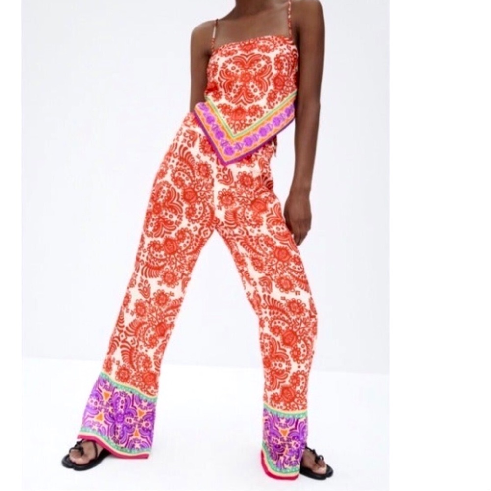 Zara Printed Pants